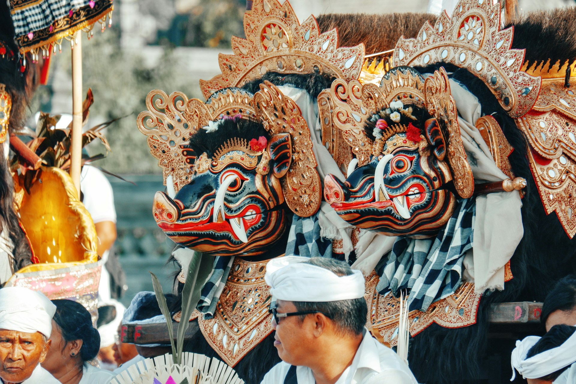 Traditional Balinese masks